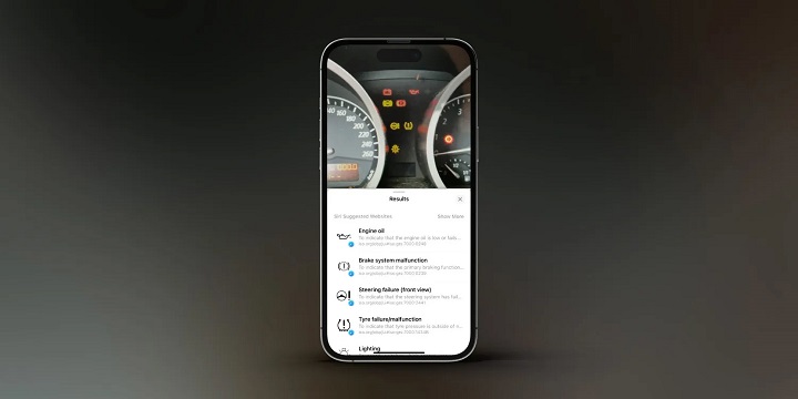 iOS 17图片识别大升级，支持识别车辆仪表盘上的各种标志(ios15照片识别)  第3张
