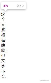 CSS将页面元素隐藏的10种方法小结(css隐藏元素的方法中可以触发点击事件)