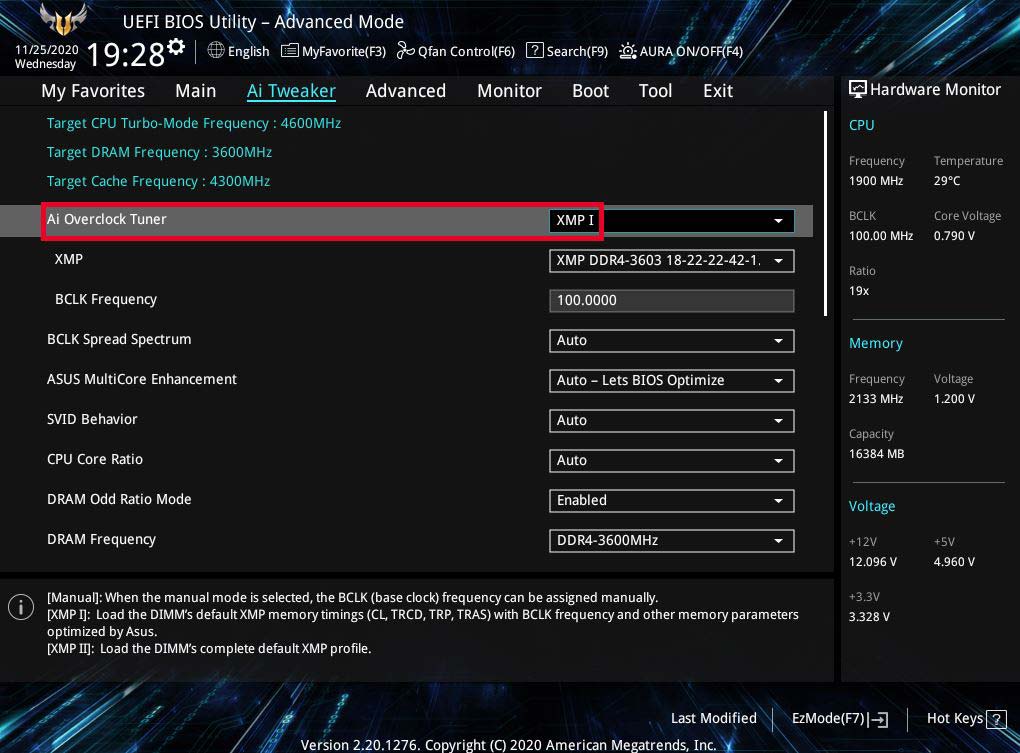 华硕主板xmp1和xmp2区别? 华硕主板开启的详细技巧(华硕主板xmp1和xmp2怎么选)  第5张