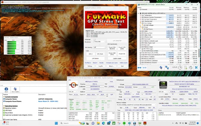 雷蛇Blade 14 2023值得入手吗 2023轻薄本评测(明日方舟雷蛇)  第35张