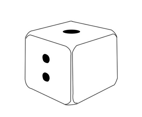 ps怎么画一个圆角骰子? ps画简笔画骰子logo的技巧(ps怎么画一个圆圈)  第7张