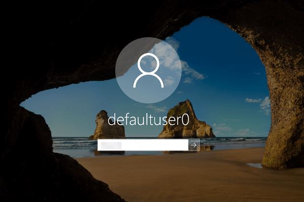 Win10电脑出现defaultuser0账号怎么办? defaultuser0解决办法(win10电脑出现问题收集错误)