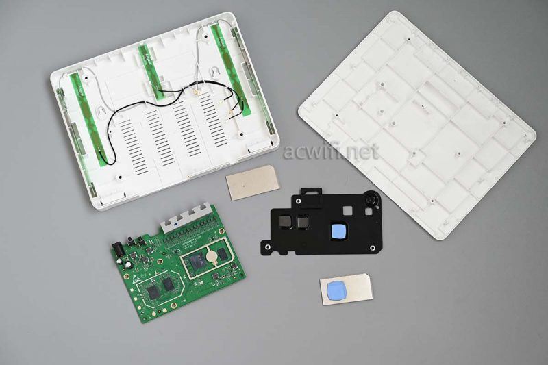 中兴AX3000怎么样? 中兴晴天墙面路由器AX3000拆机评测(中兴 ax5400)  第32张