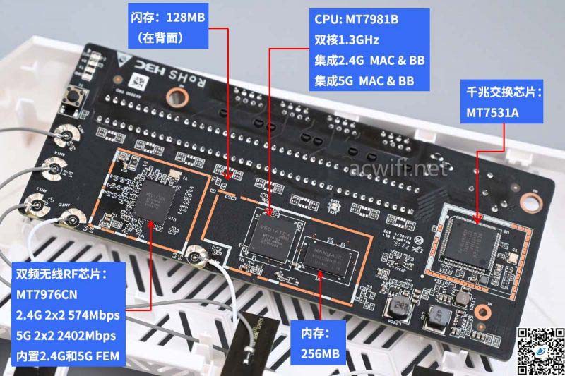 新华三nx30pro怎么样? H3C NX30 Pro路由器拆机评测(新华三(h3c)nx54)  第24张
