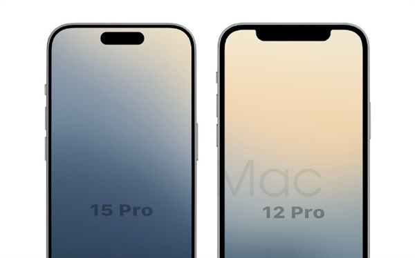 iPhone15与历代苹果手机对比，边框爆窄！(ios15有啥区别)  第6张
