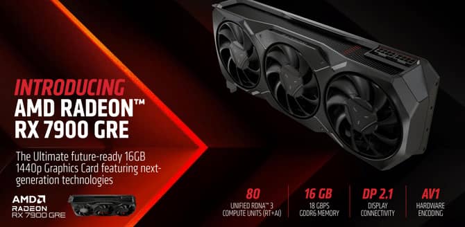 AMD RX7900 GRE显卡怎么样 AMD RX7900 GRE显卡评测(amd rx780 rx790)