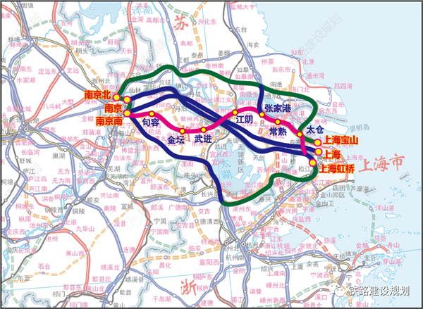 上海-南京第4条大通道！沪宁沿江高铁马上开通：时速350公里  第1张