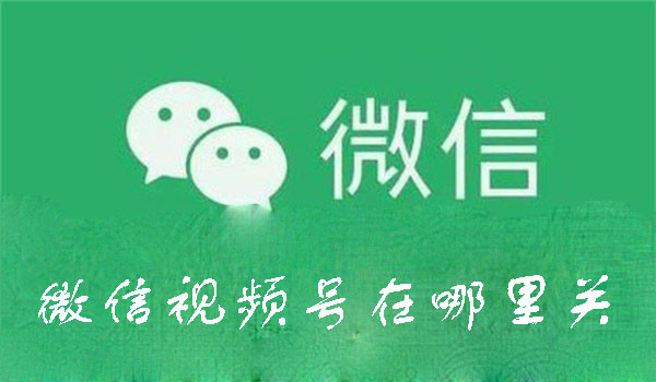 微信视频号在哪里关