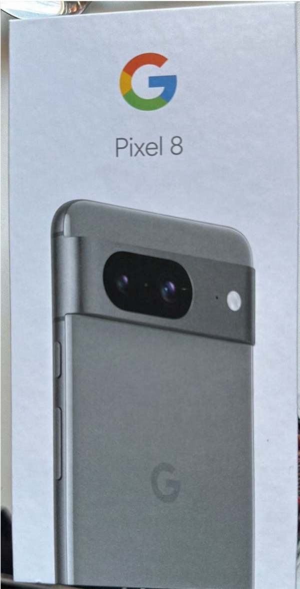 谷歌Pixel 8包装盒首曝：相机模组更大 存储依然128G起步  第1张