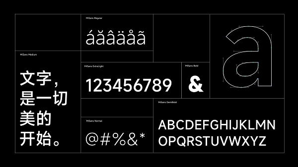 哪个是随miui13一起发布的字体  第3张