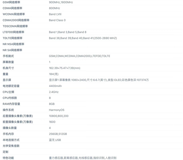 华为nova 11 SE入网！处理器曝光  明年新麒麟将全面取代高通 第2张