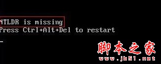 win8.1开机提示ntldr is missing怎么办