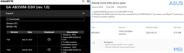 6年8个月了！AMD第一代锐龙主板还能升级BIOS  第2张