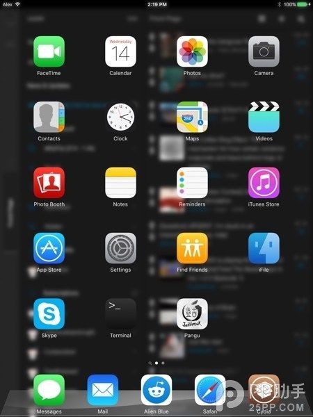 iOS9越狱插件RiftBoard:macOS的LaunchPad效果  第1张