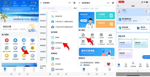 海南开放电子健康档案便民查询 “一卡一档”全面打通医院电子病历与基层健康档案服务