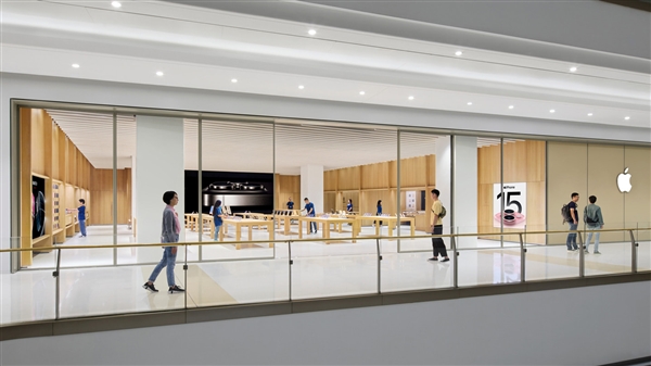 im钱包app官方下载:全国第46家！苹果Apple Store温州万象城店开业：现场人山人海  第1张