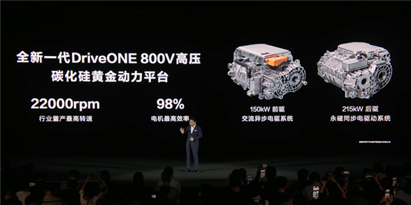 im钱包:华为新一代碳化硅电机发布：22000转/分、零百加速3.3秒！