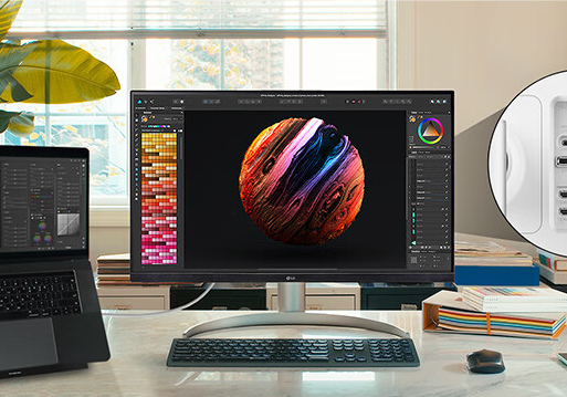 首发2799元 LG推出UltraFine 27UQ850V显示器：4K Nano IPS Black面板  第2张