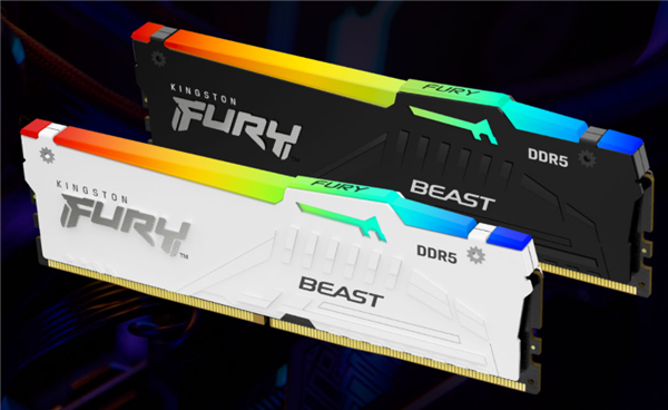 速胜先机 Kingston FURY野兽（Beast）DDR5及RGB款推出高频版  第2张
