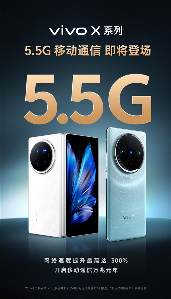 全球首款5.5G折叠屏!vivo X Fold3系列将支持5.5G 第2张 全球首款5.5G折叠屏!vivo X Fold3系列将支持5.5G 第2张