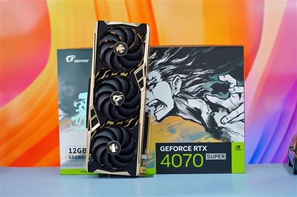 水墨赛博风！七彩虹RTX 4070 SUPER雾山五行定制版图赏  第1张