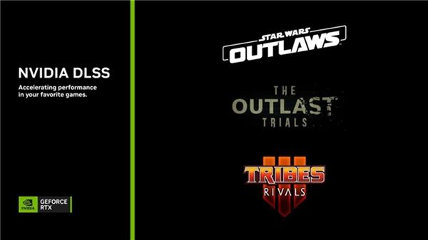  《星球大战：亡命之徒》于 8 月 30 日发布  支持 DLSS 3等RTX技术。更多游戏将支持DLSS 2 