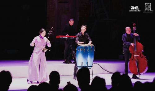 《零·壹｜中国色》首演圆满落幕 TME携手上海民族乐团成功打造中国首个AI国风音乐会  第9张
