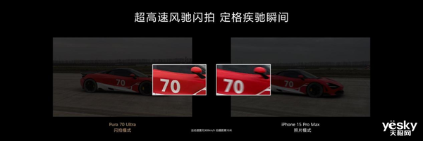 华为Pura 70系列抓拍能力封神！轻松定格300km/h赛车  第3张