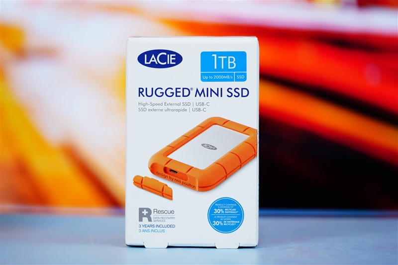 三防实力在线！雷孜LaCie Rugged Mini SSD评测：简直是你的数据守护神  第1张