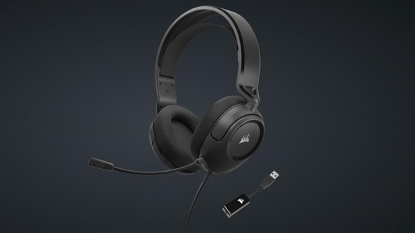 美商海盗船发布HS35 V2系列游戏耳机：50mm钕质发声单元  第1张