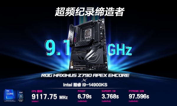 冠军之选 ROG Z790 APEX ENCORE霸榜G.SKILL2024超频大赛  第3张