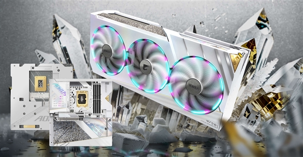 技嘉Z790+RTX 4080 SUPER神秘黄金板卡曝光：纯白旗舰 极限频率  第1张